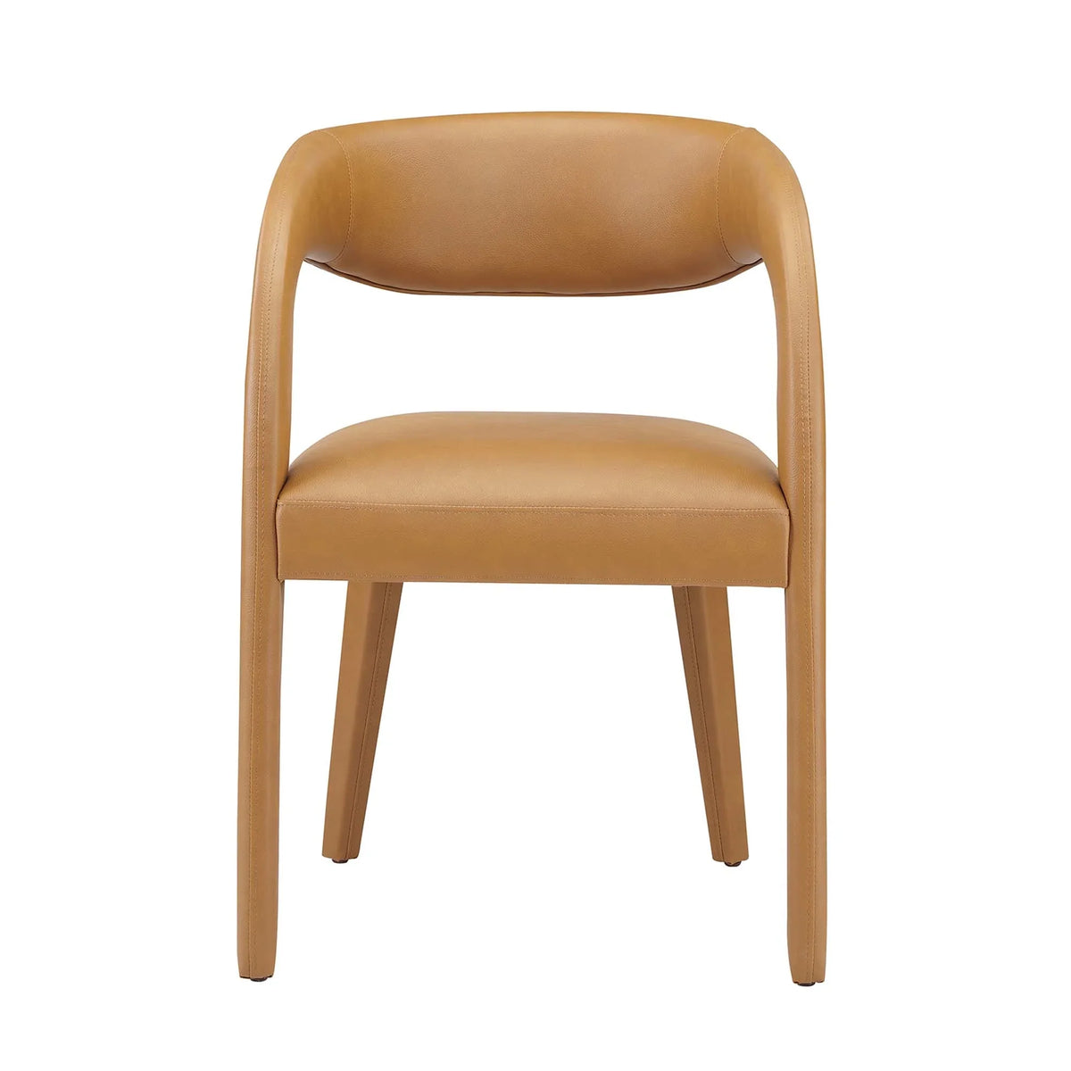 Pinnacle Vegan Leather Dining Chair Set of 2