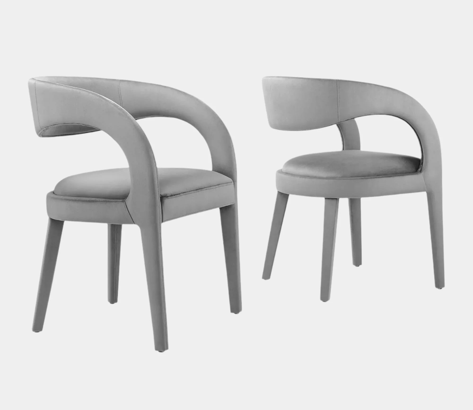 Pinnacle Performance Velvet Dining Chair Set of 2