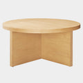 Silas Round Wood Coffee Table