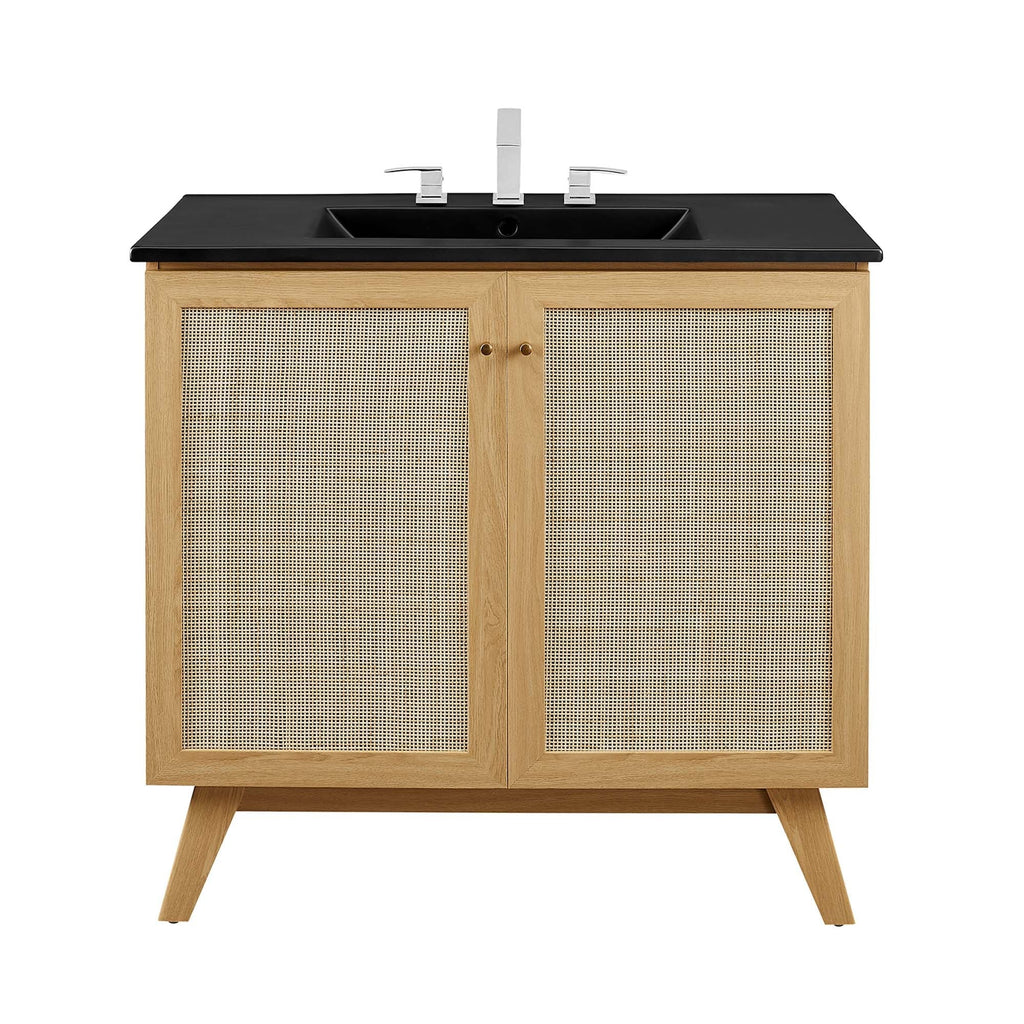 Soma Bathroom Vanity with Black Basin Included
