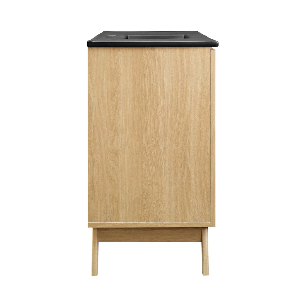 Soma Bathroom Vanity with Black Basin Included