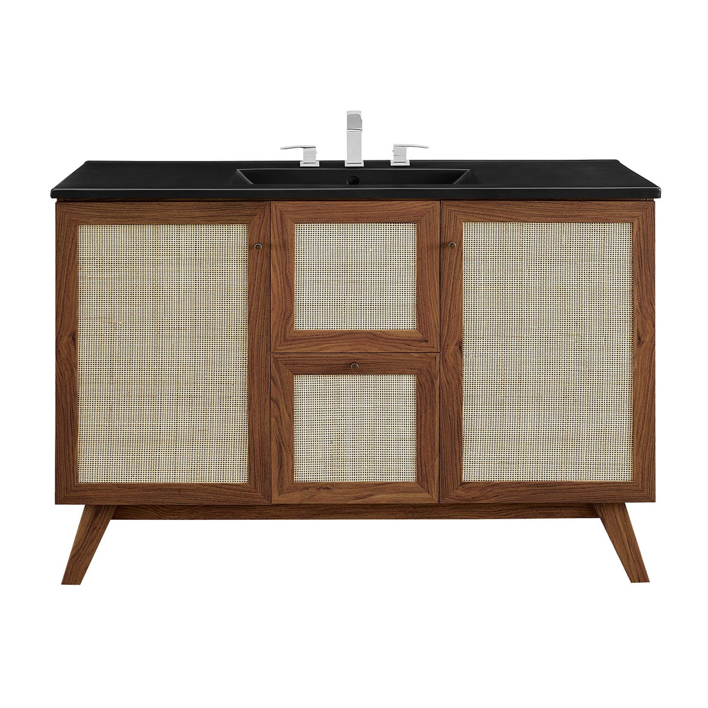Soma Bathroom Vanity with Black Basin Included