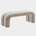 Dax 50.5" Chenille Upholstered Accent Bench