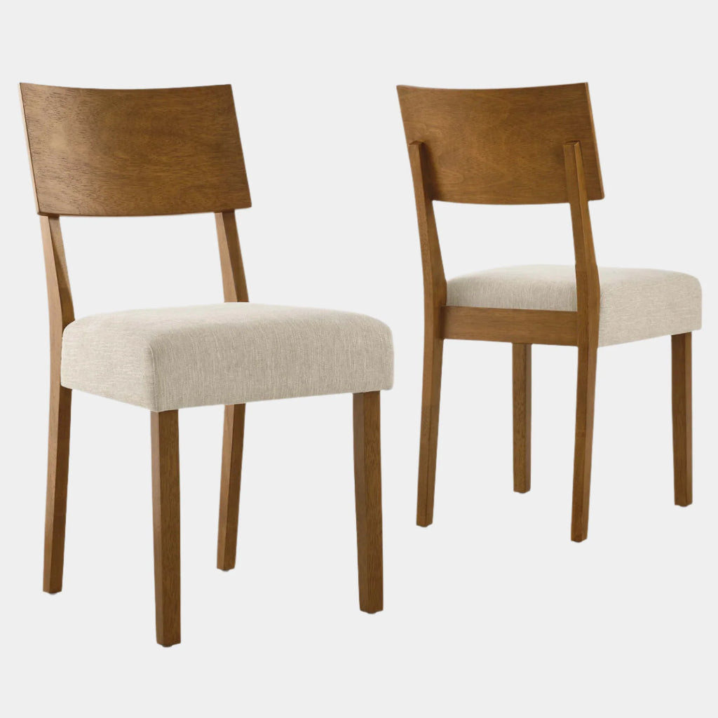 Pax Wood Dining Side Chairs Set of 2