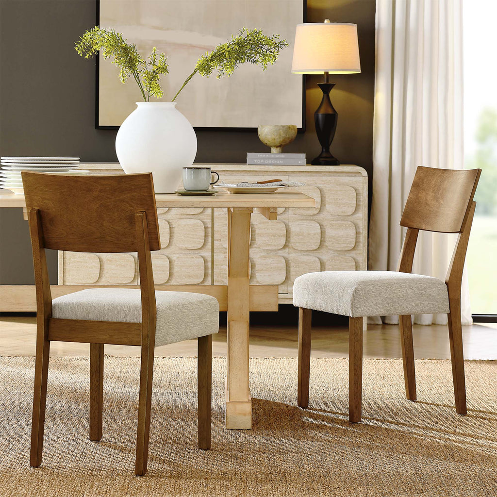 Pax Wood Dining Side Chairs Set of 2