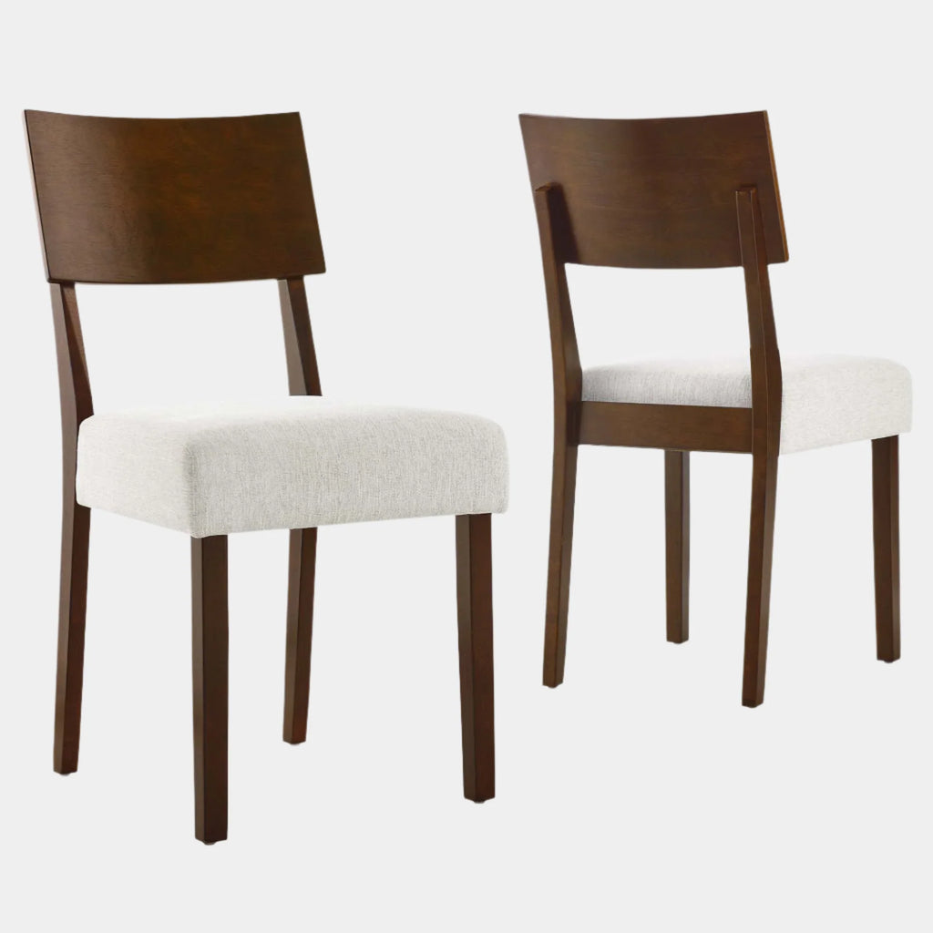 Pax Wood Dining Side Chairs Set of 2