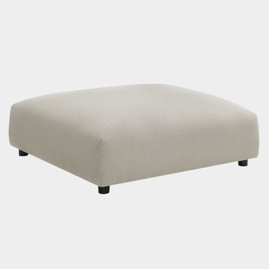 Solace Modular Upholstered Fabric Ottoman