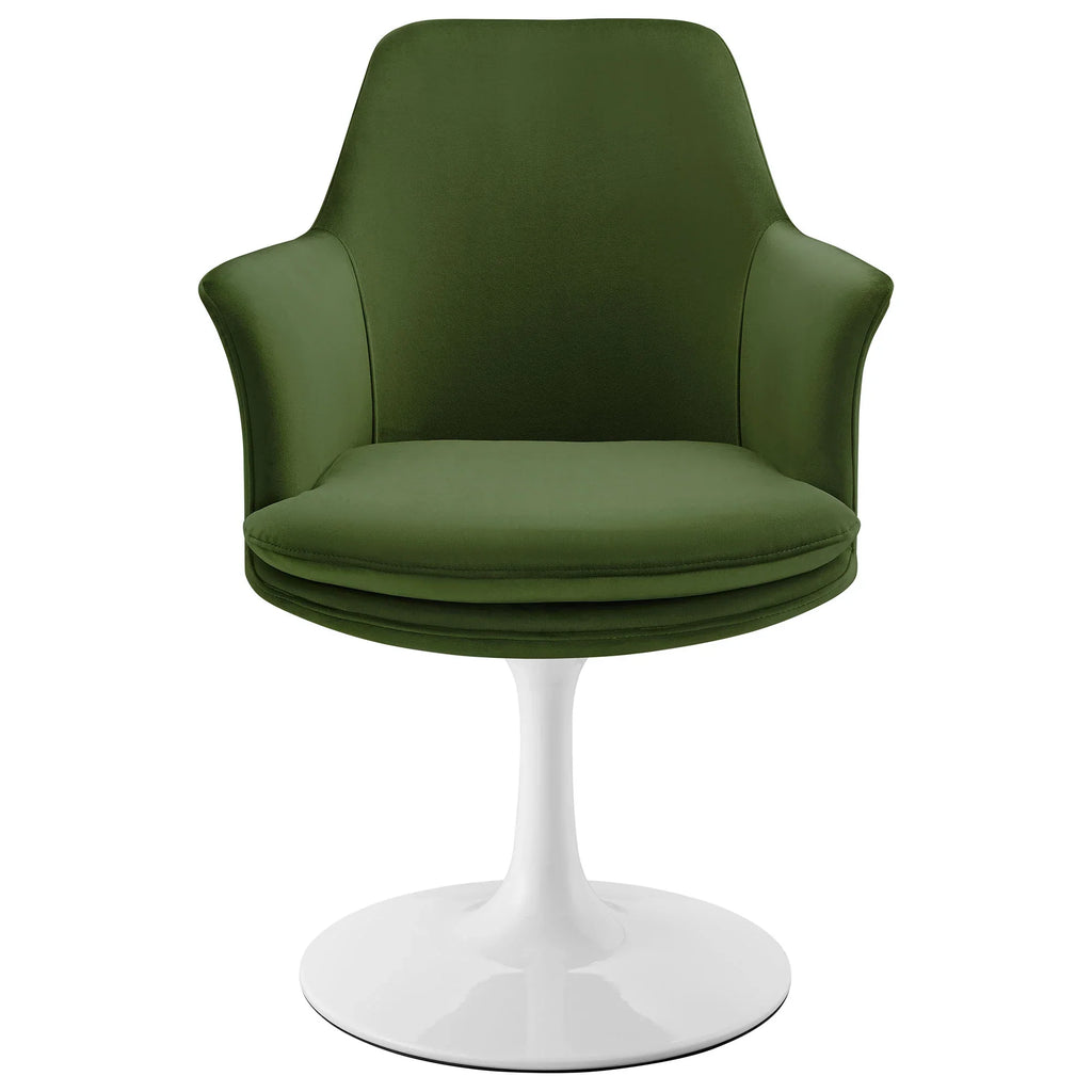 Lippa Swivel Dining Upholstered Armchair