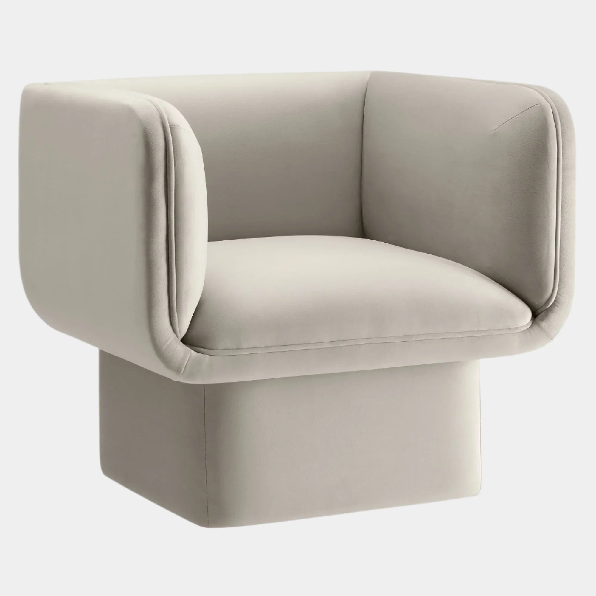 Tate Performance Velvet Accent Chair