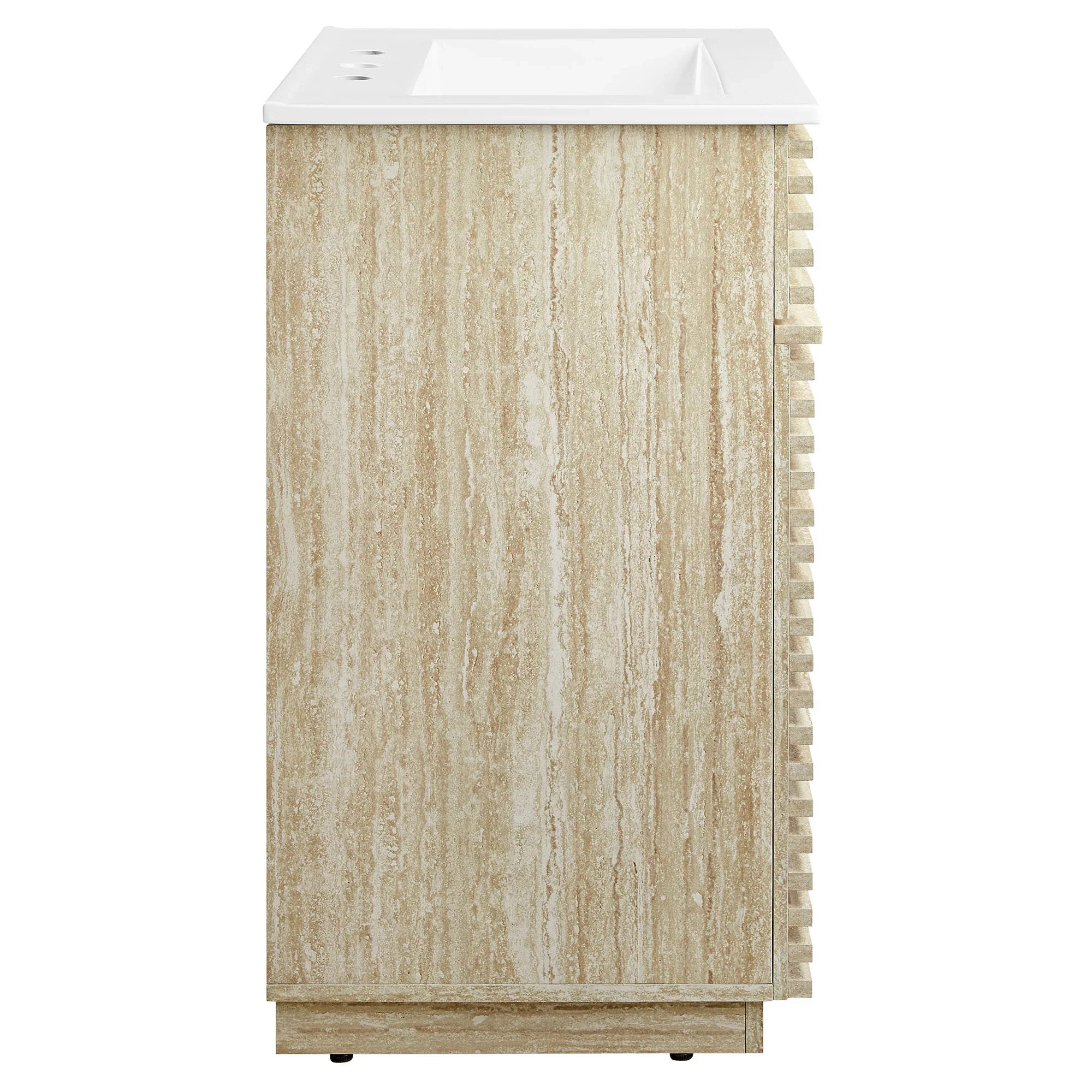 Render Bathroom Vanities with White Basin Included