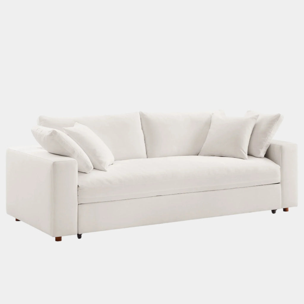 Commix Down Filled Overstuffed Sleeper Sofa