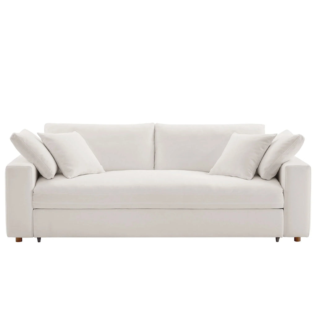 Commix Down Filled Overstuffed Sleeper Sofa