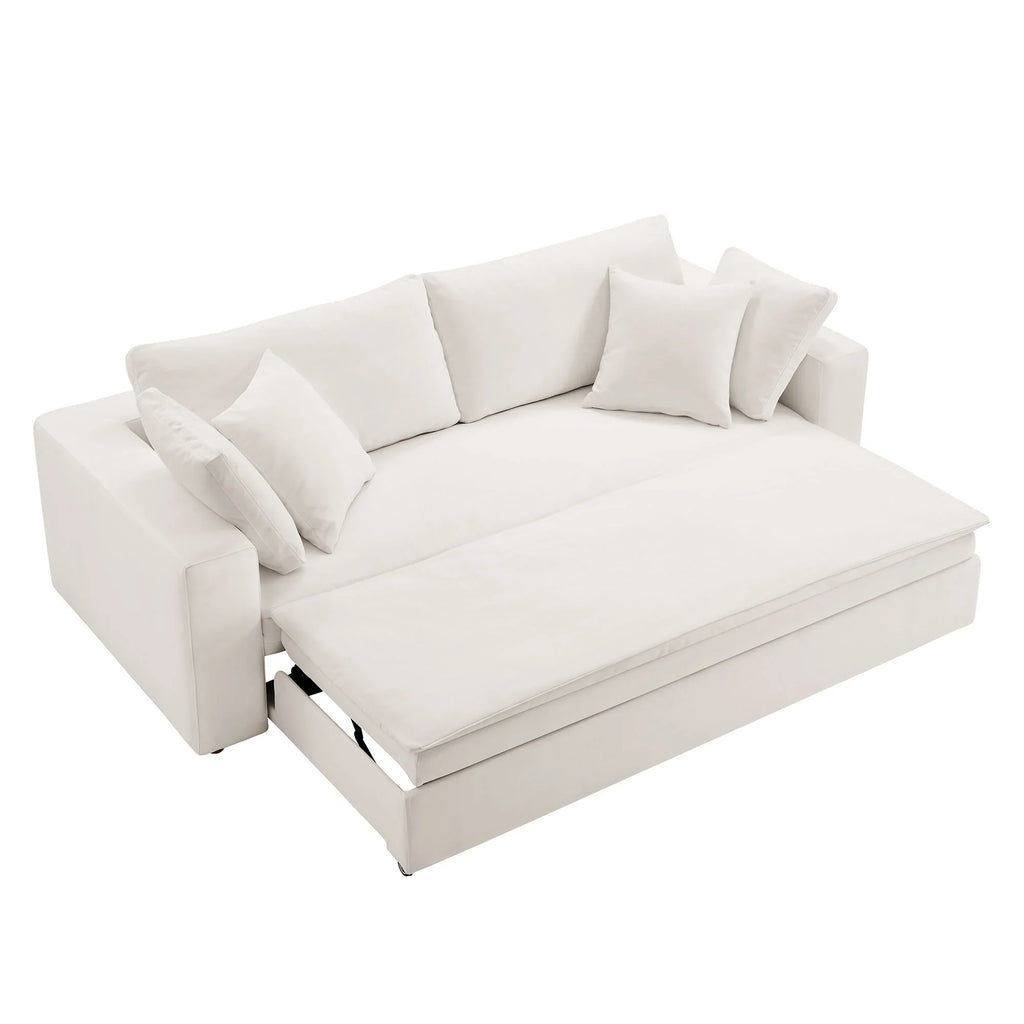 Commix Down Filled Overstuffed Sleeper Sofa