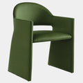 Talia Performance Velvet Dining Armchair