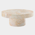 Alora Indoor - Outdoor Patio Concrete Round Coffee Table