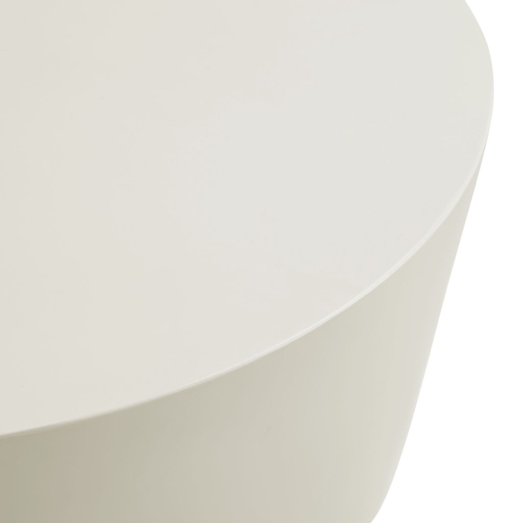 Brion Round Indoor - Outdoor Patio Concrete Coffee Table