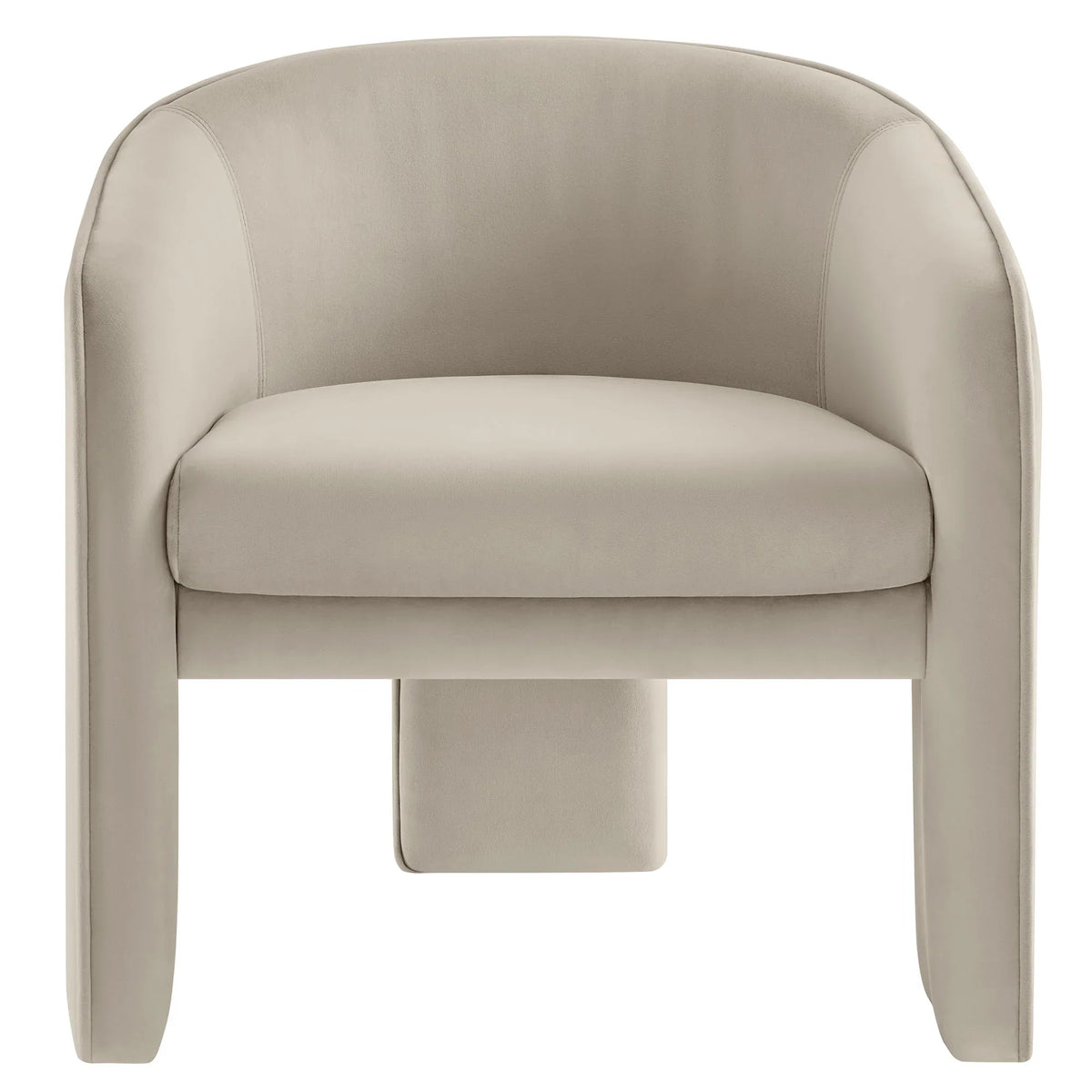 Greer Performance Velvet Upholstered Accent Armchair