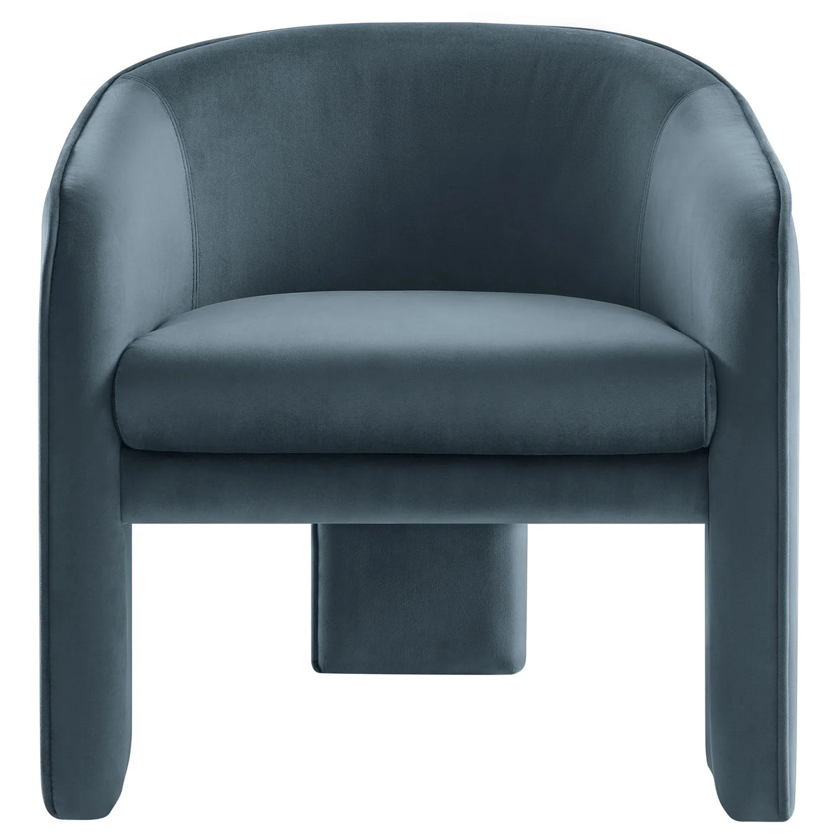 Greer Performance Velvet Upholstered Accent Armchair