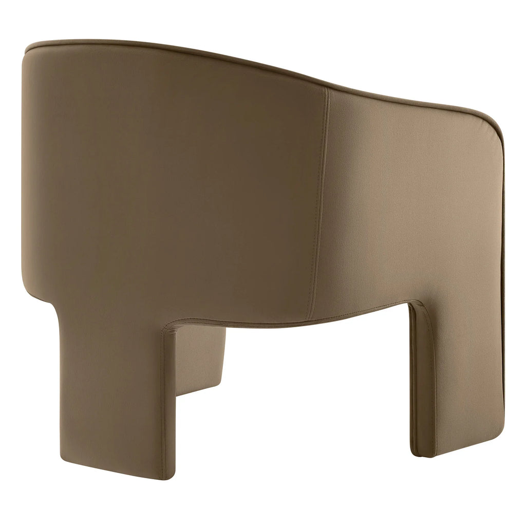 Greer Performance Velvet Upholstered Accent Armchair