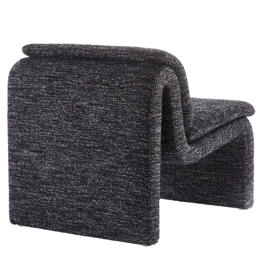 Lume Boucle Upholstered Armless Accent Chair