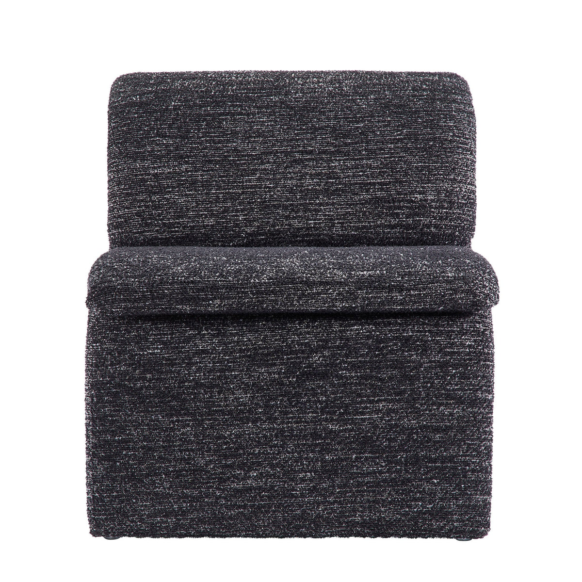 Lume Boucle Upholstered Armless Accent Chair