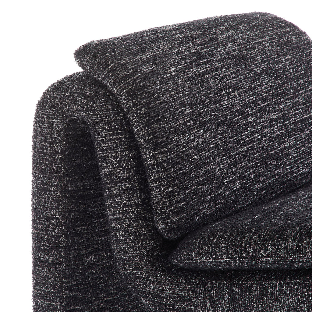 Lume Boucle Upholstered Armless Accent Chair