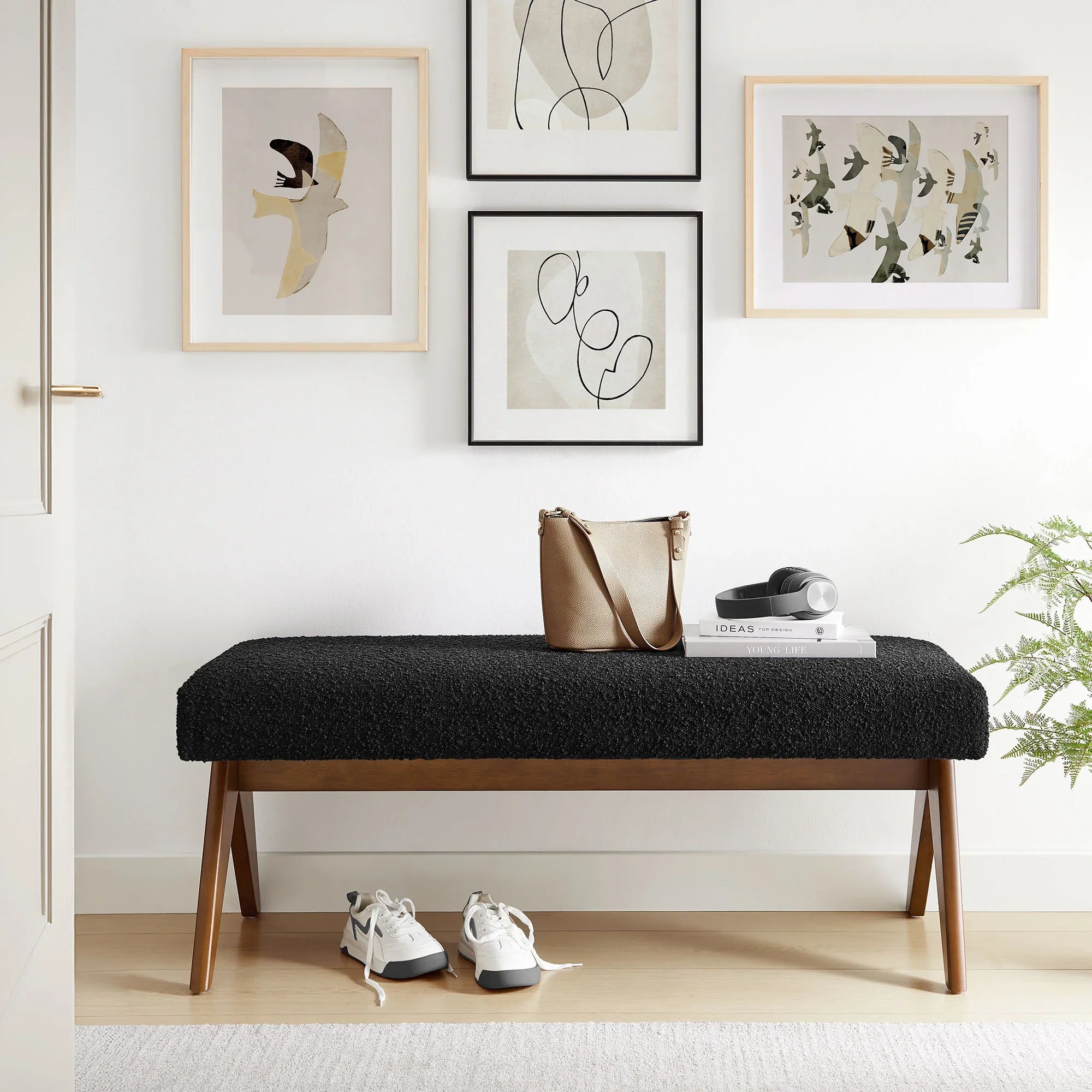 Lyra Upholstered Bench