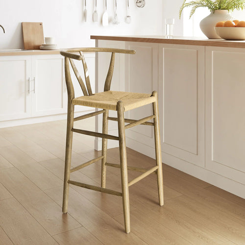 Amish Wood Bar Stool
