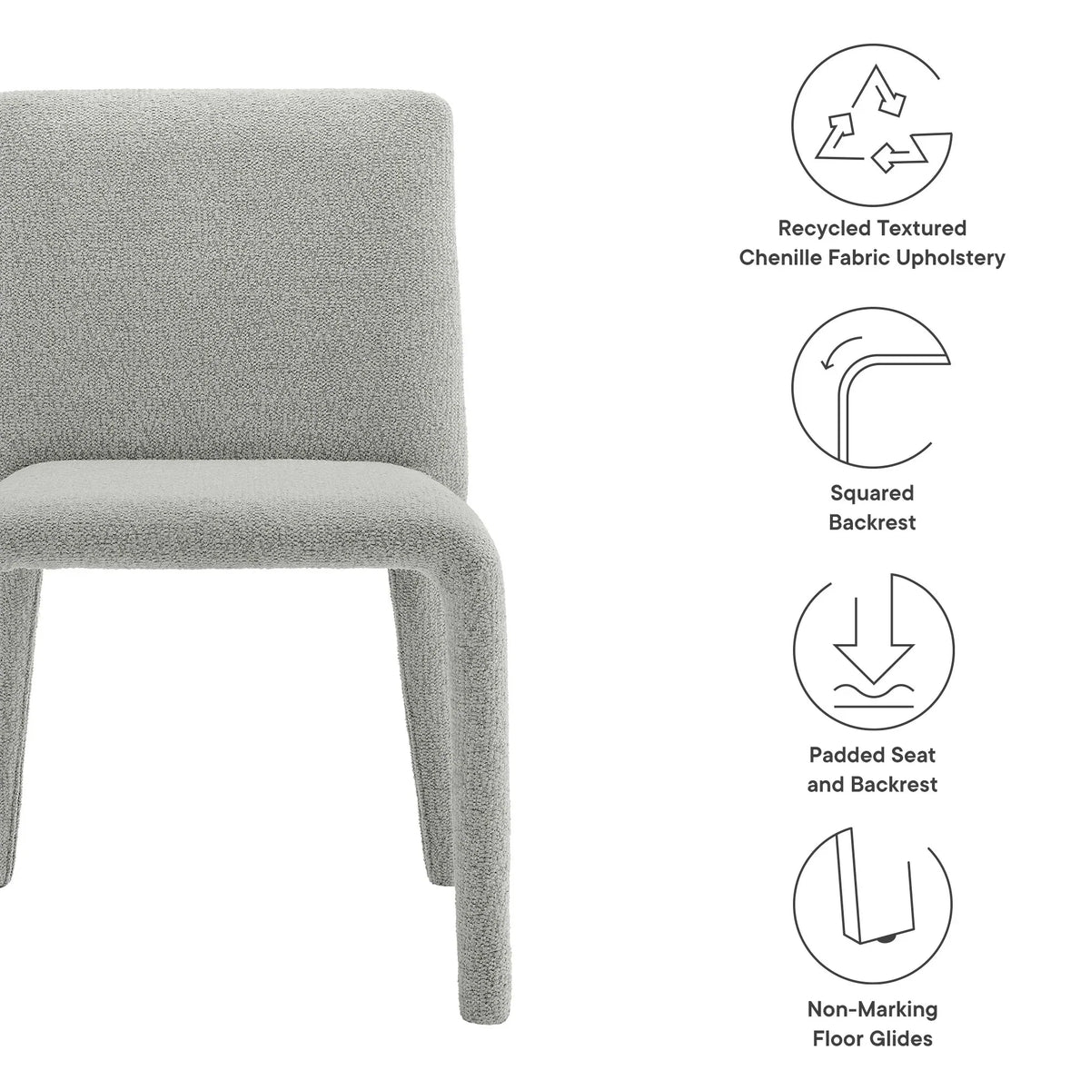Rhodes Fabric Upholstered Dining Chair