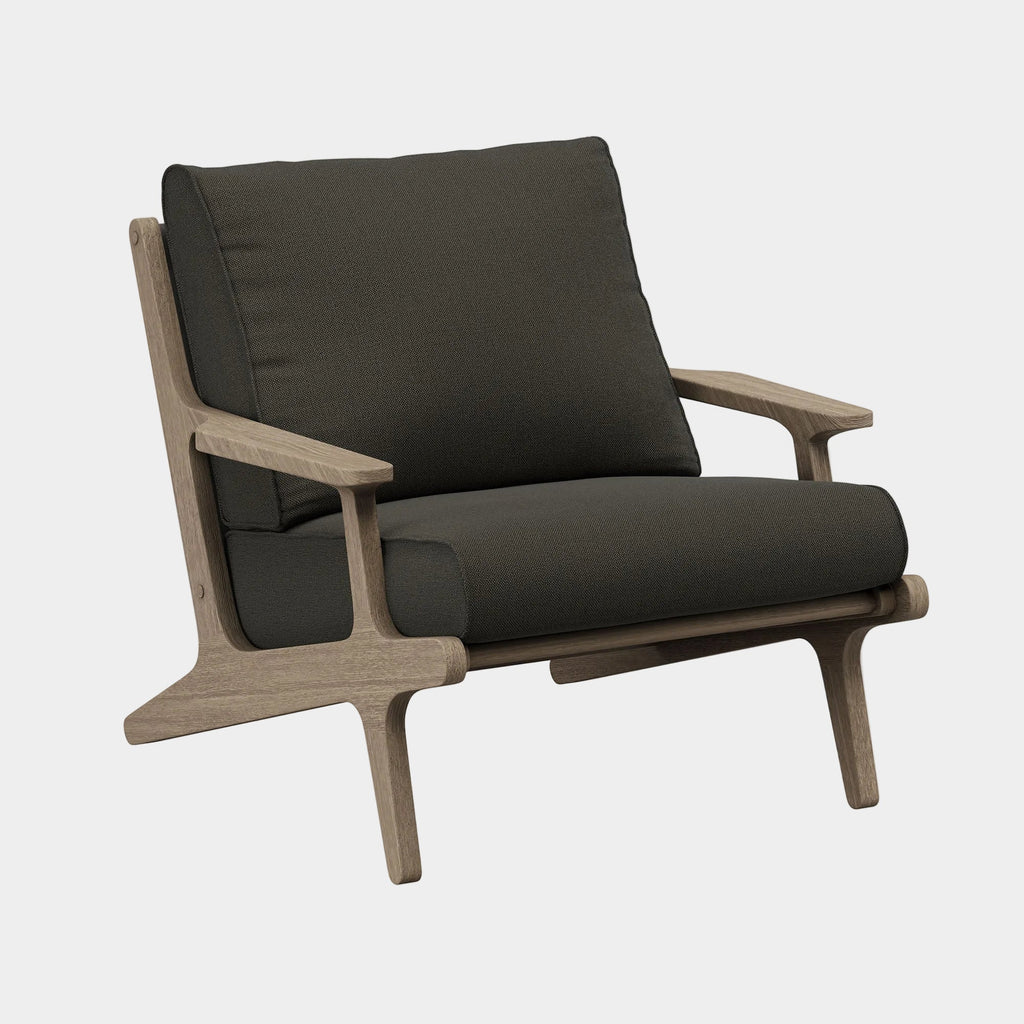 Saratoga Outdoor Patio Teak Wood Armchair
