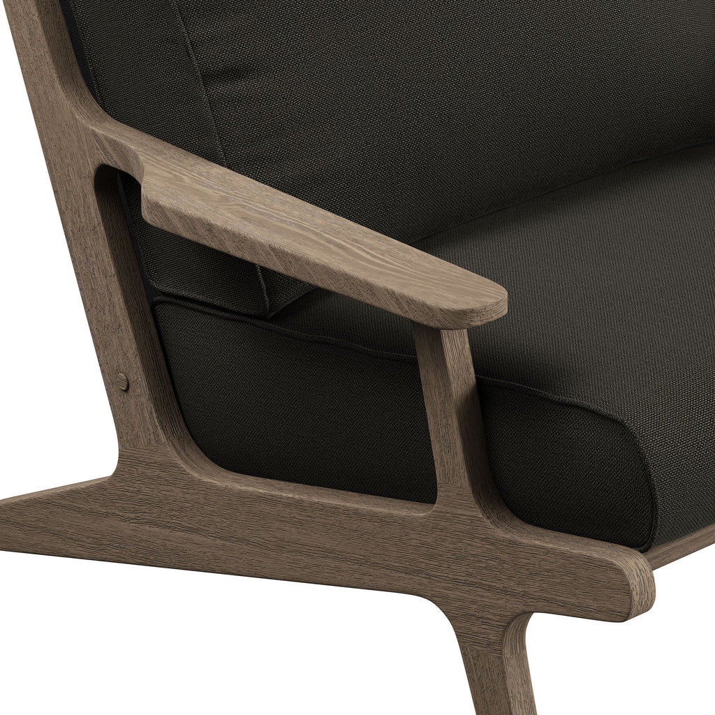 Saratoga Outdoor Patio Teak Wood Armchair