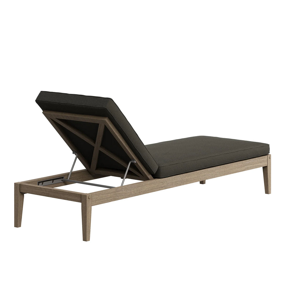 Northlake Outdoor Teak Chaise Lounge