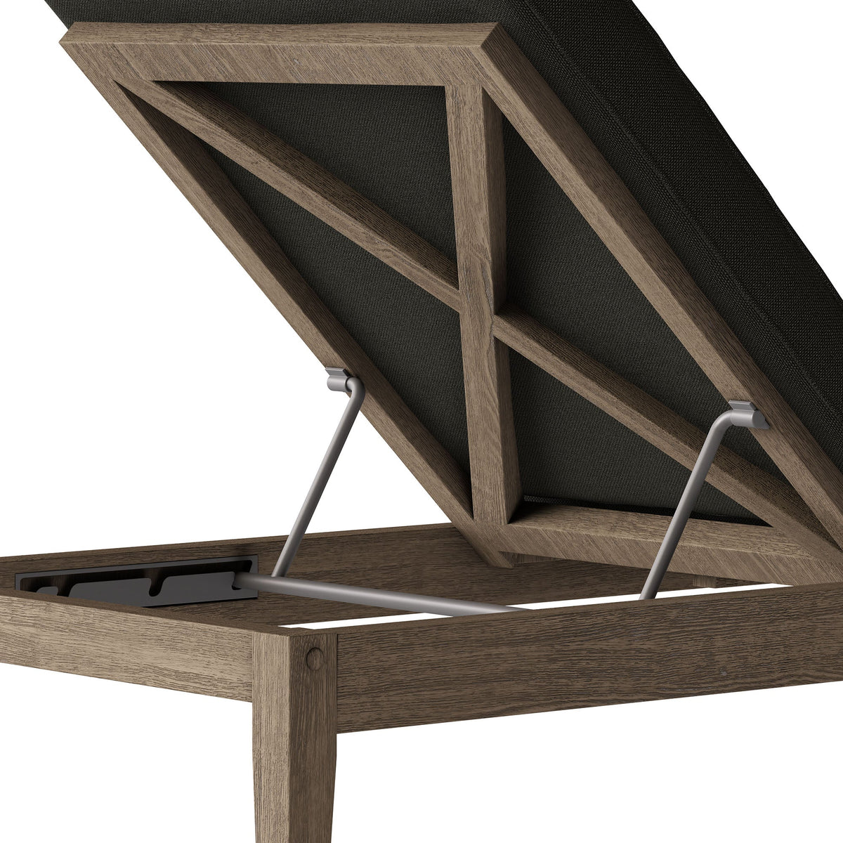 Northlake Outdoor Teak Chaise Lounge