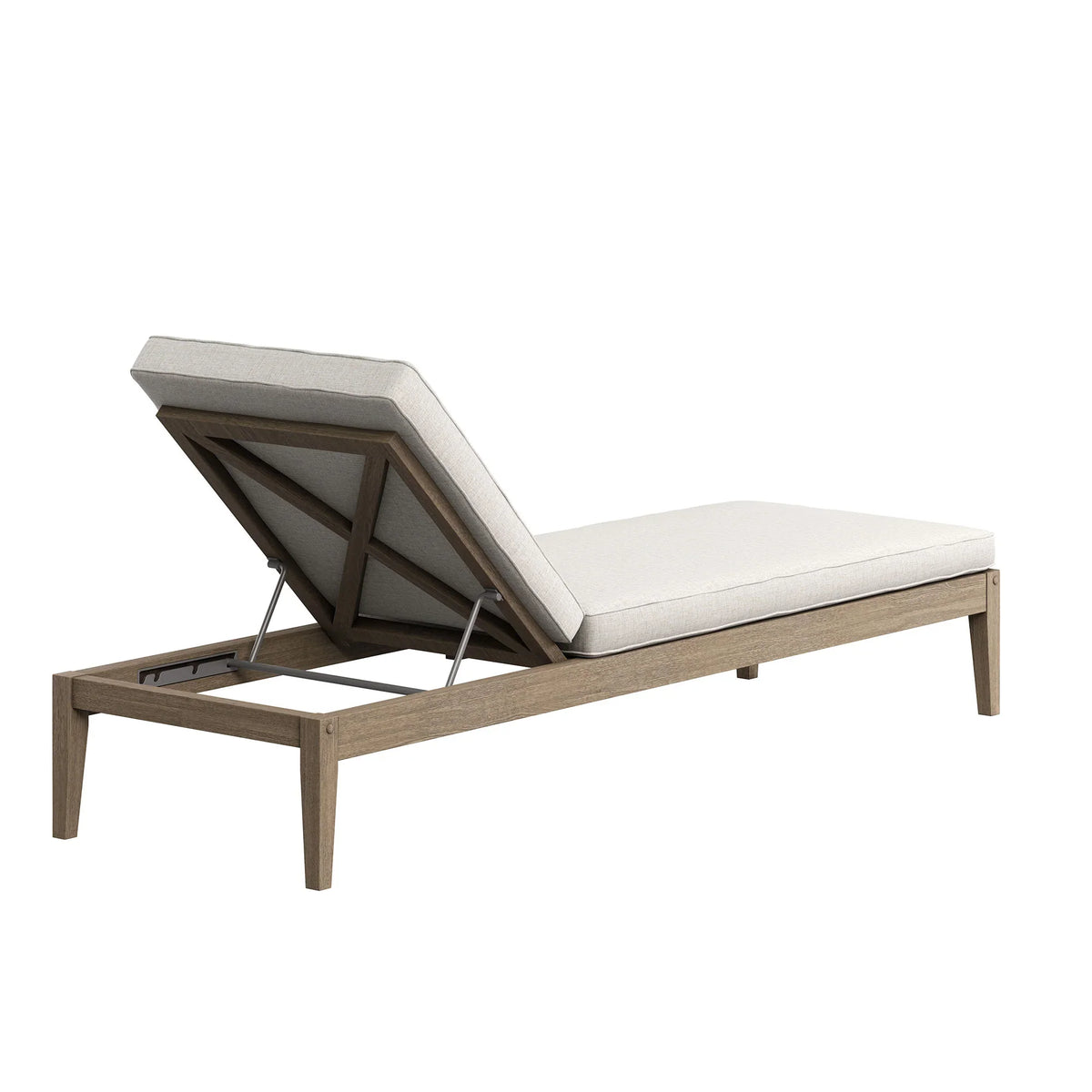 Northlake Outdoor Teak Chaise Lounge