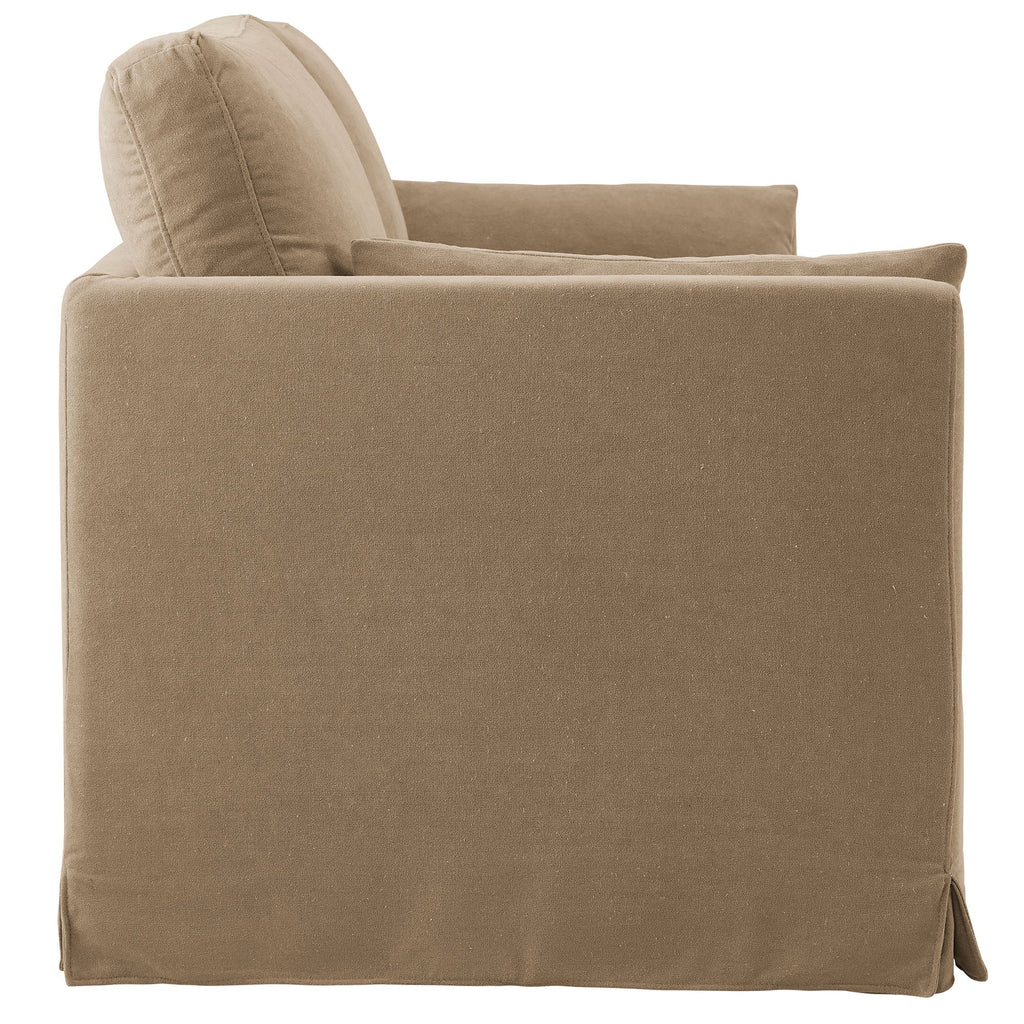Wellfleet 85" Slipcovered Fabric Sofa
