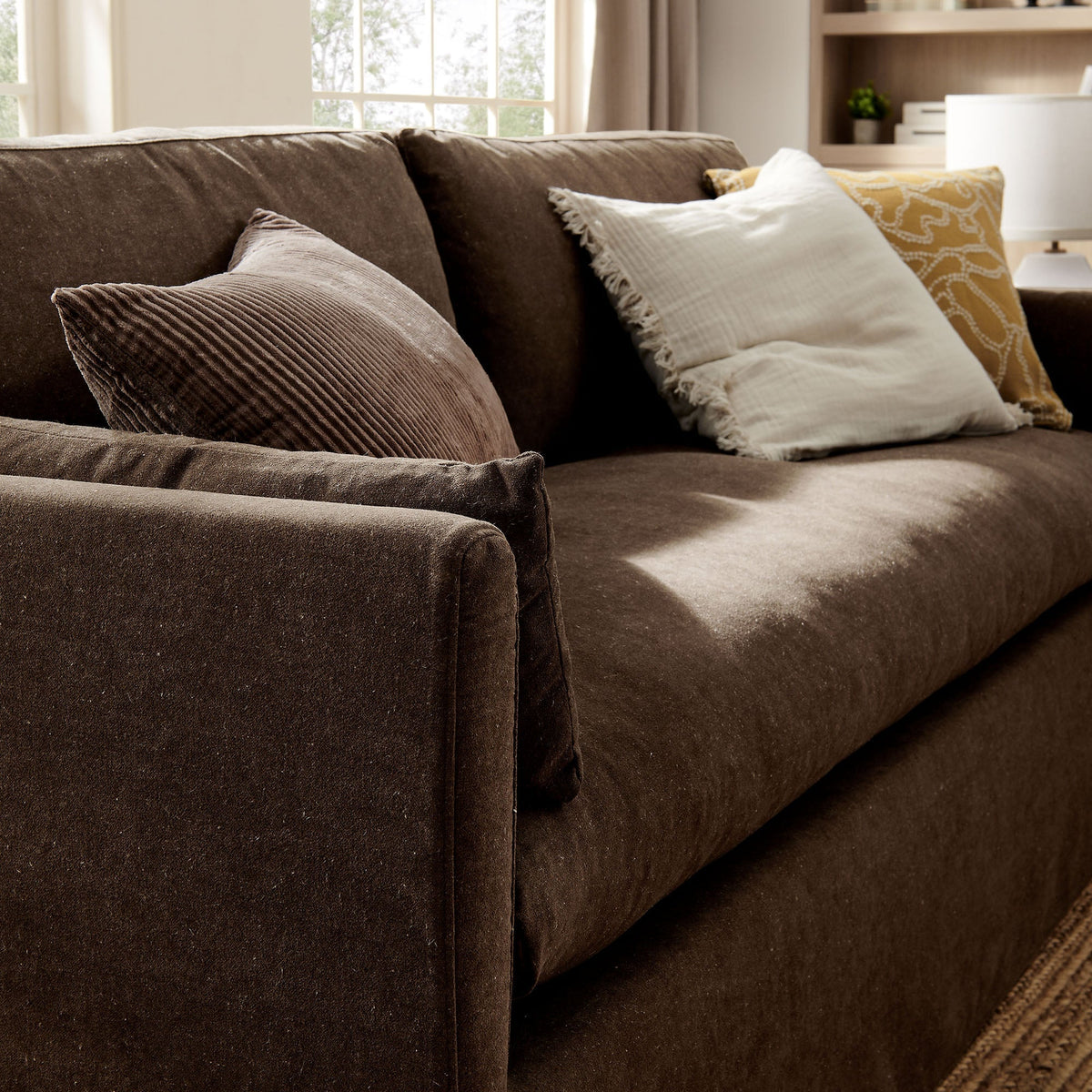Wellfleet 85" Slipcovered Fabric Sofa