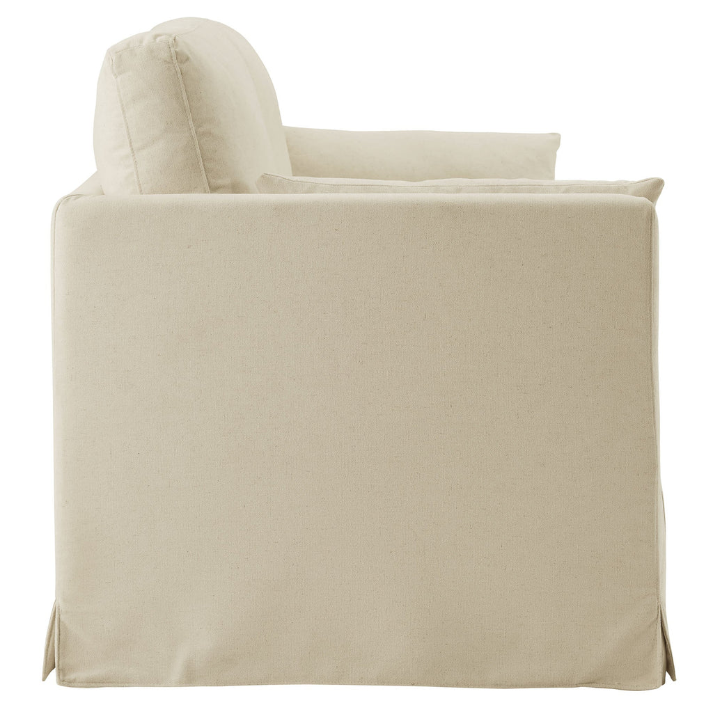 Wellfleet 85" Slipcovered Fabric Sofa