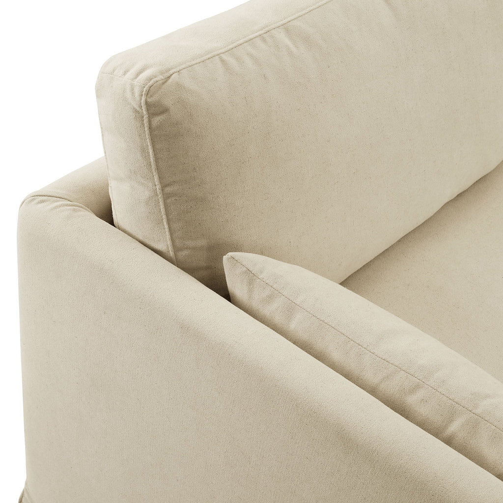 Wellfleet 85" Slipcovered Fabric Sofa