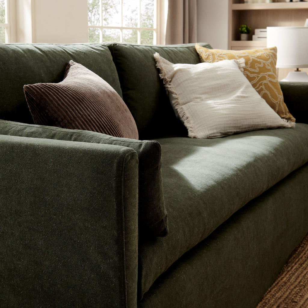 Wellfleet 85" Slipcovered Fabric Sofa