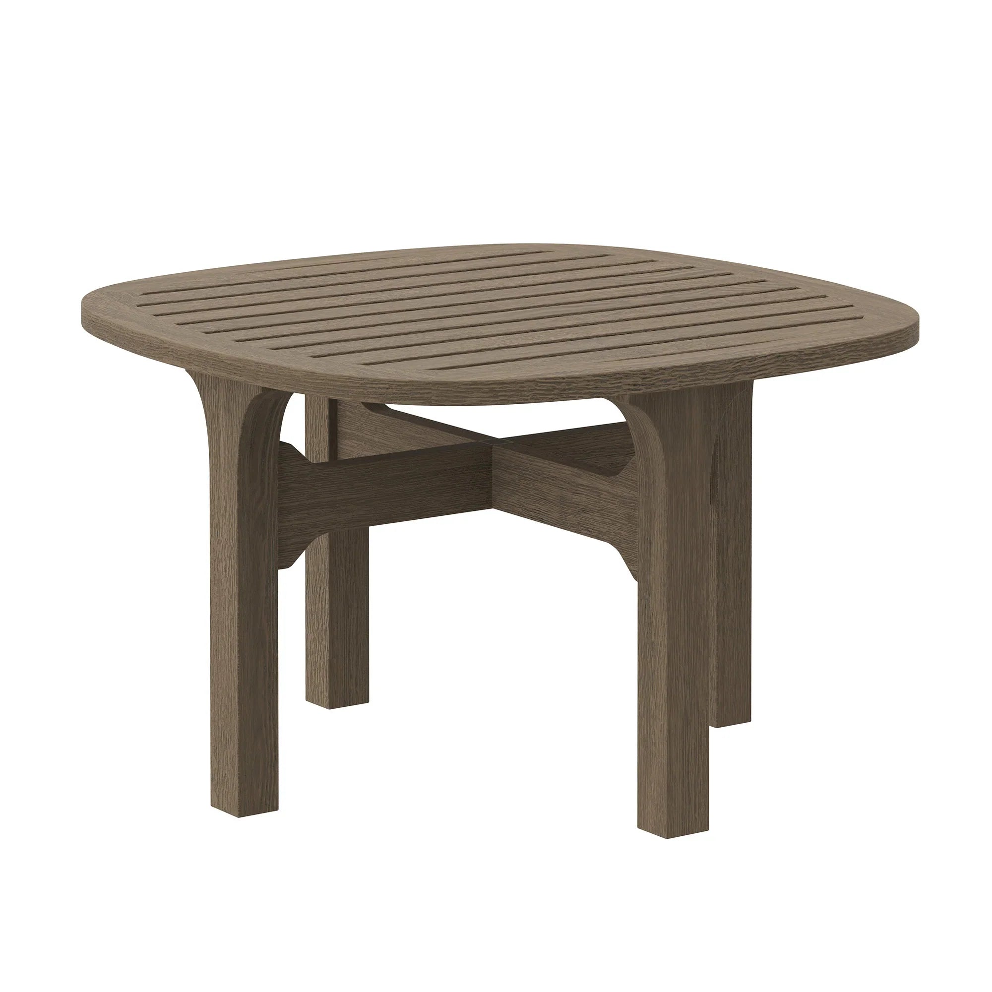 Saratoga Outdoor Teak Wood 3-Piece Chaise Lounge
