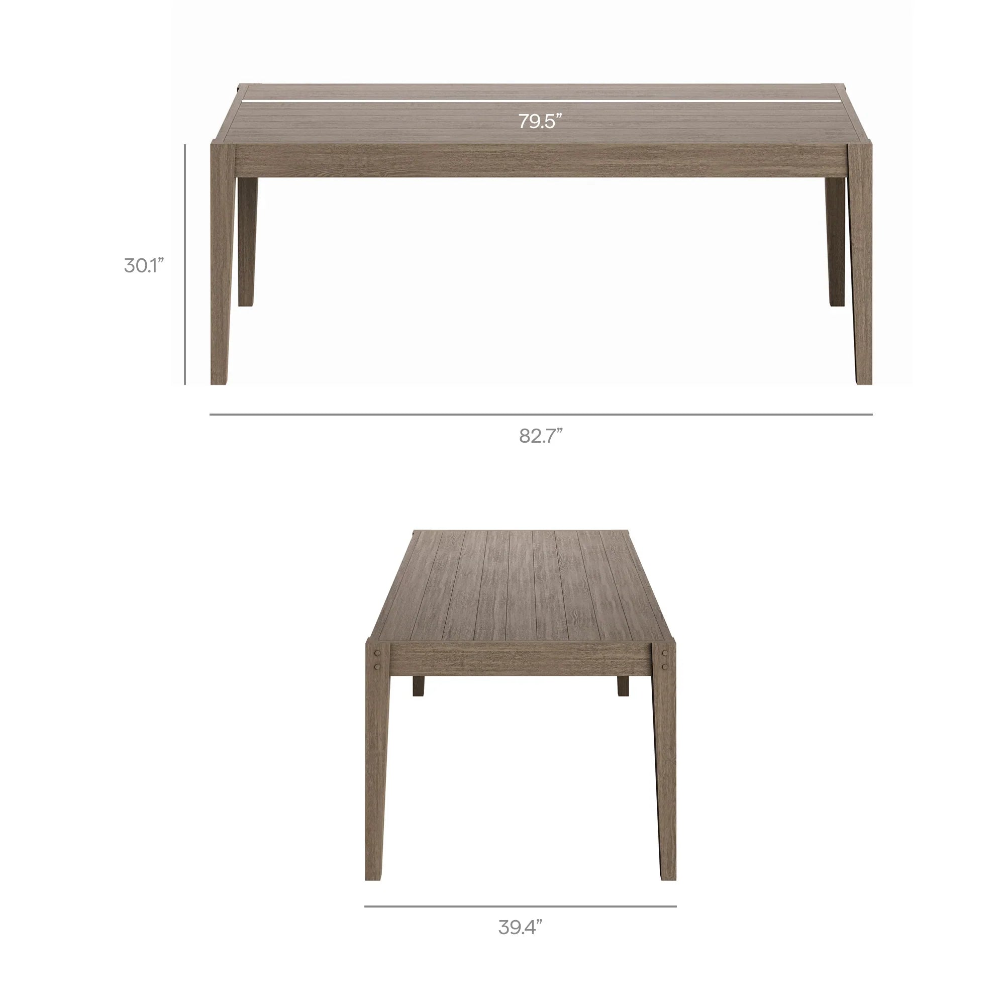 Northlake 9-Piece Outdoor Teak Wood Dining Set