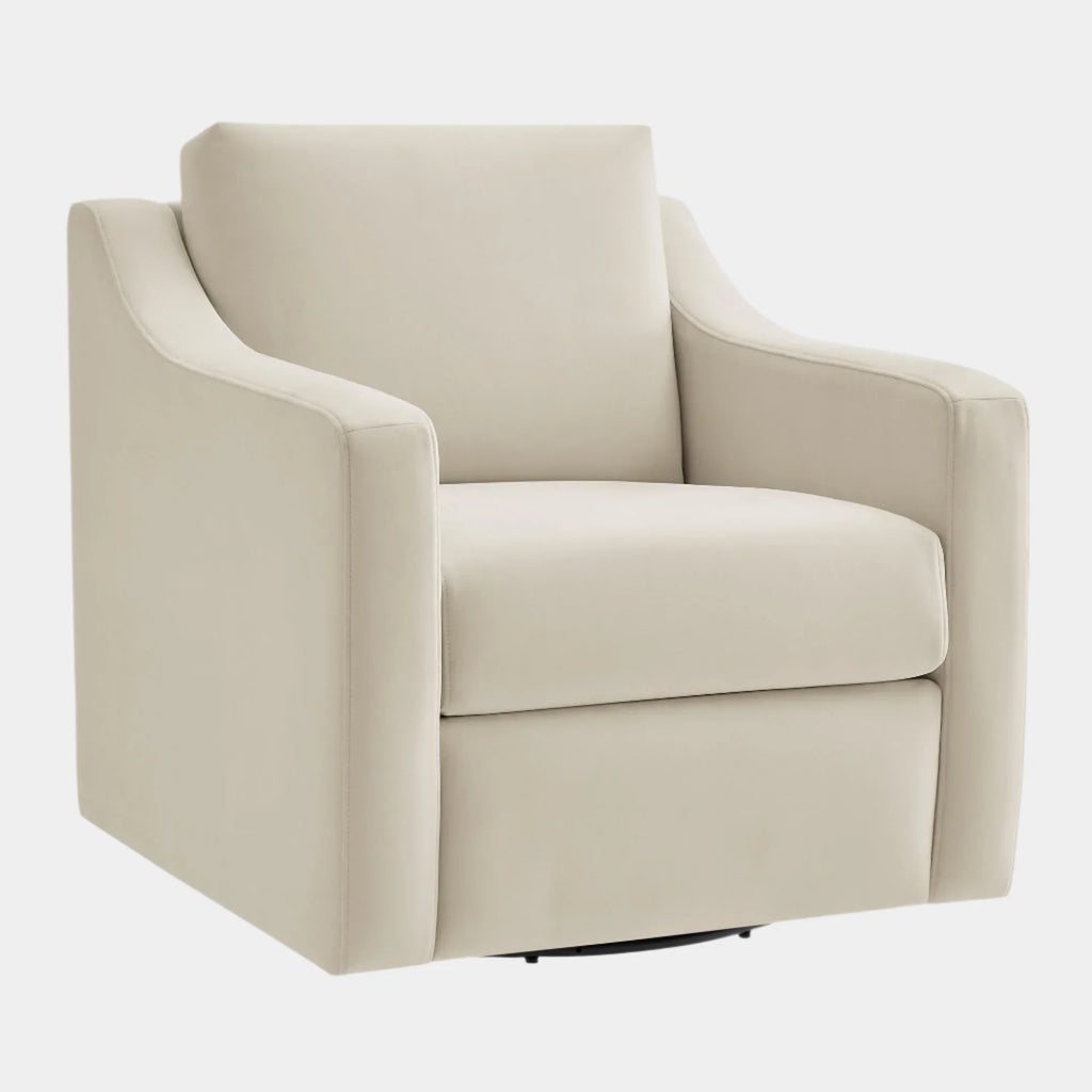 Liora Performance Velvet Armchair