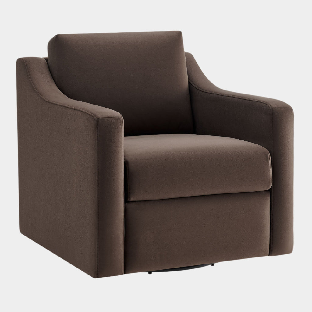 Liora Performance Velvet Armchair