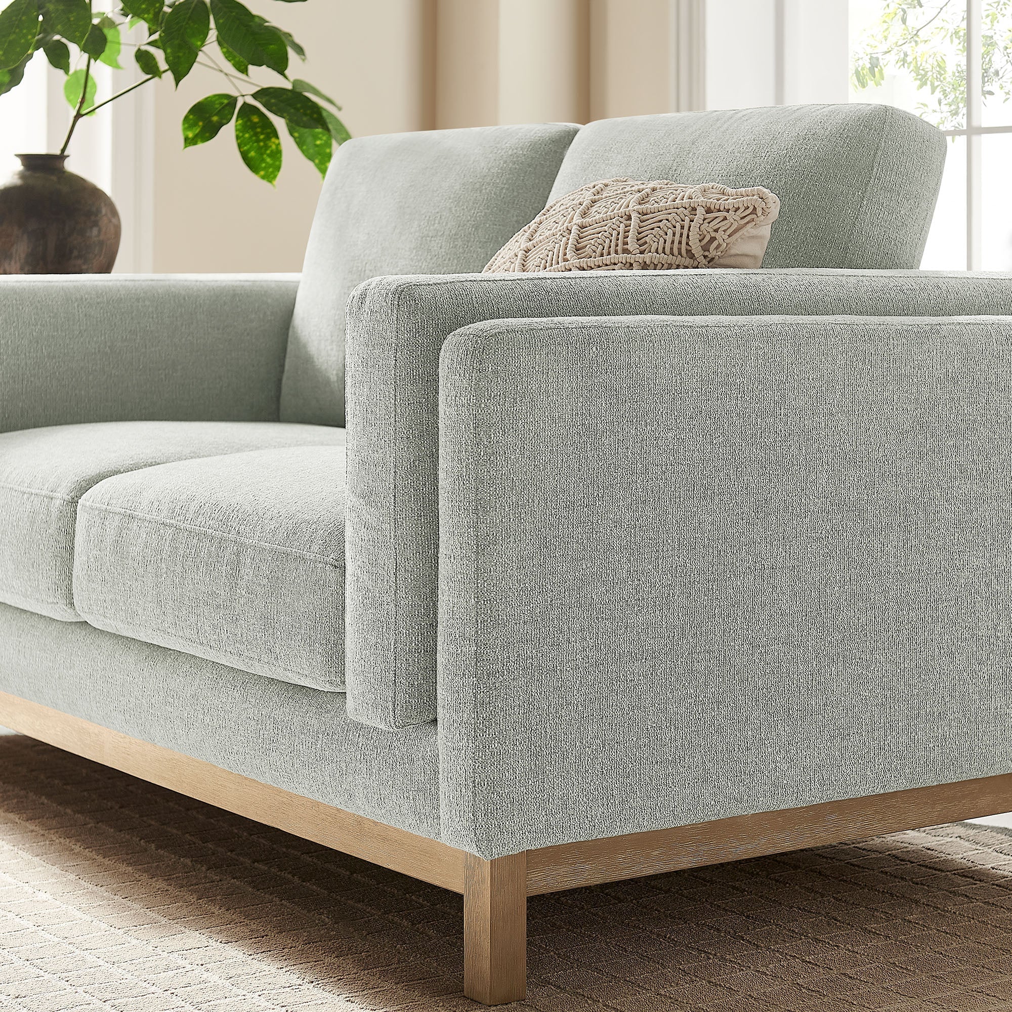 Roscoe 63 inch Fabric Loveseat