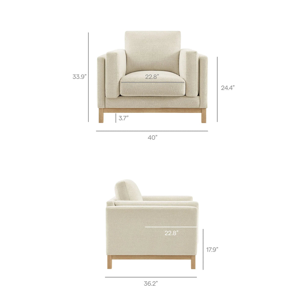 Roscoe Fabric Armchair