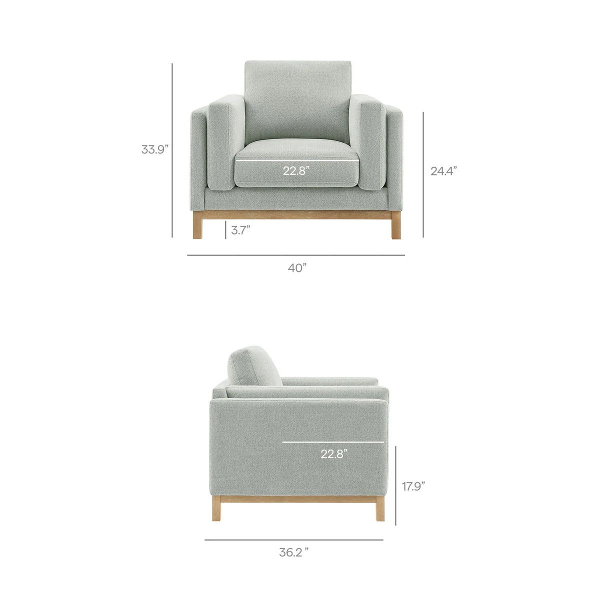 Roscoe Fabric Armchair
