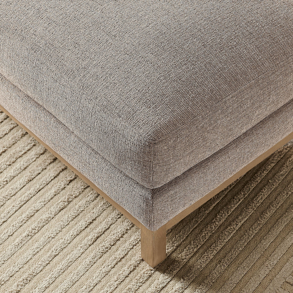 Roscoe Fabric Ottoman