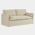 Wellfleet Slipcovered Linen-Blend Loveseat