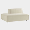 Restore Performance Fabric Upholstered Left-Facing Armless Modular Chaise
