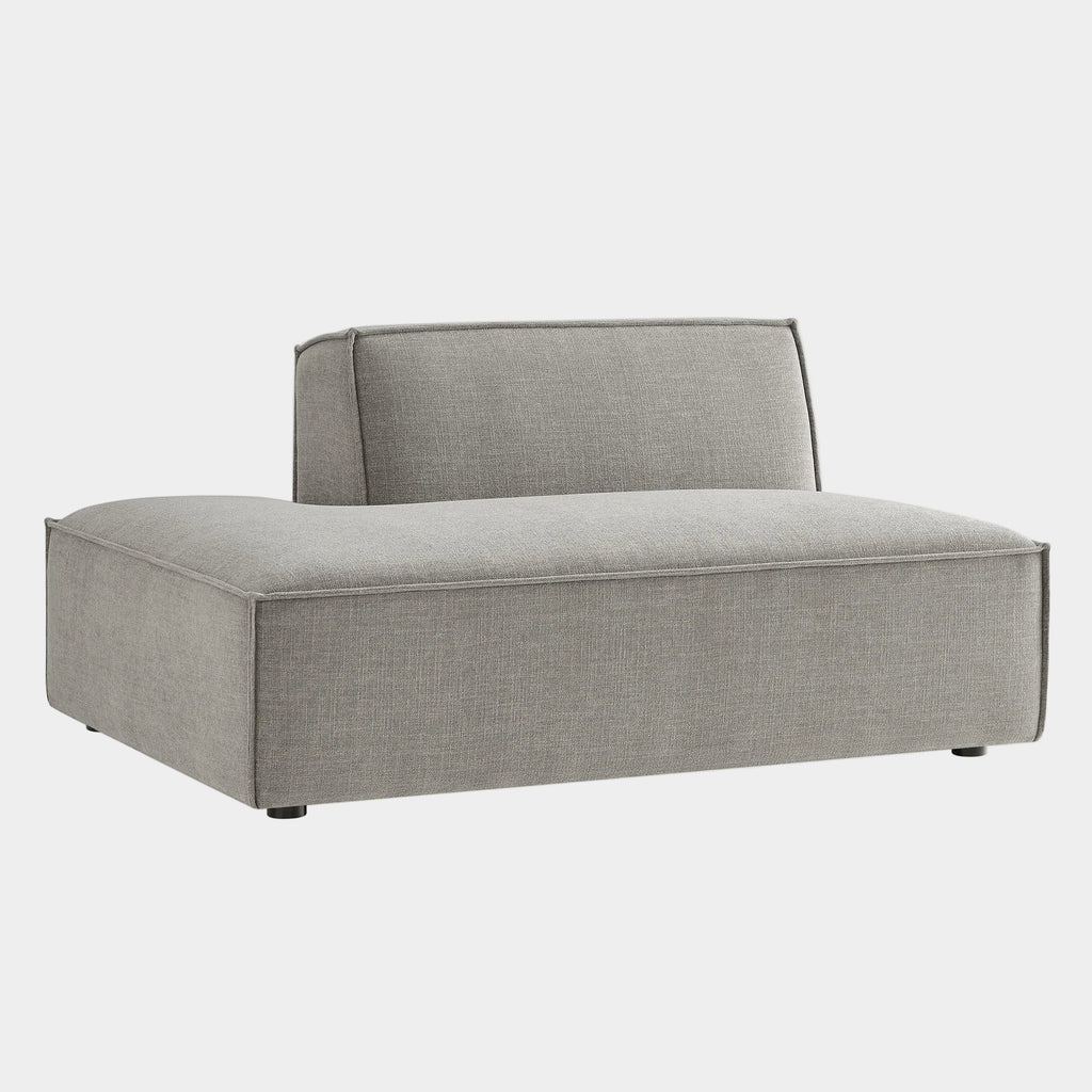 Restore Performance Fabric Upholstered Left-Facing Armless Modular Chaise